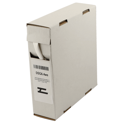 Schrumpfschlauch Box weiss 10 m 2:1 DSG6.4ws - Hischier Auto AG