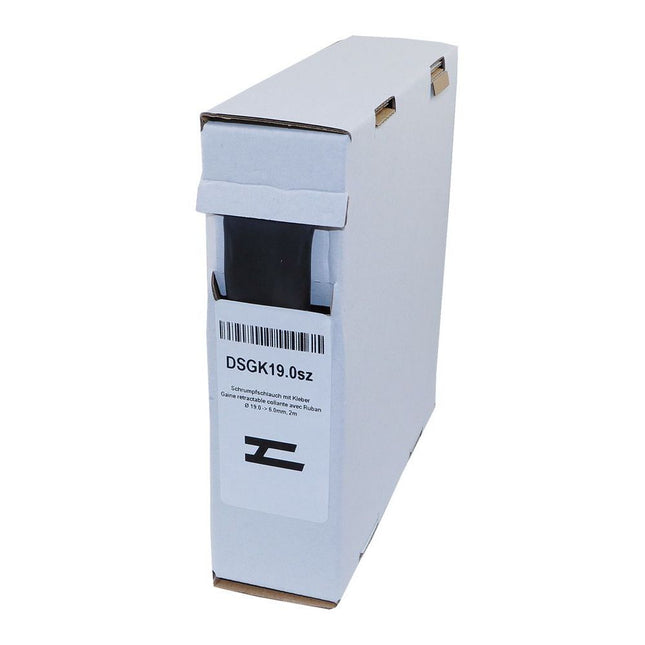 Schrumpfschlauch m. Kleber ø 19.0 -> 6.0 DSGK19.0sz - Hischier Auto AG