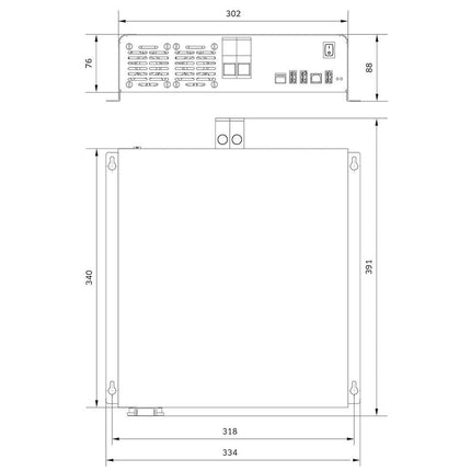Sinus-Wechselrichter 24->230V 2000W