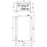 Sinus-Wechselrichter 24->230V 300W DSW300/24