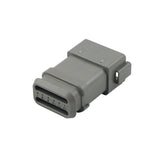 "Deutsch" Steckdose - 12-pol mit Adapter DT0412PAE008
