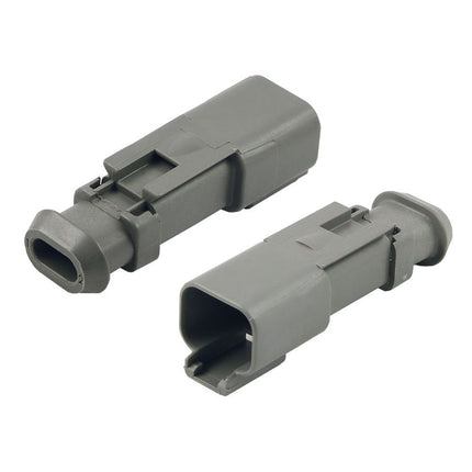 "Deutsch" Steckdose - 2 pol. mit Adapter