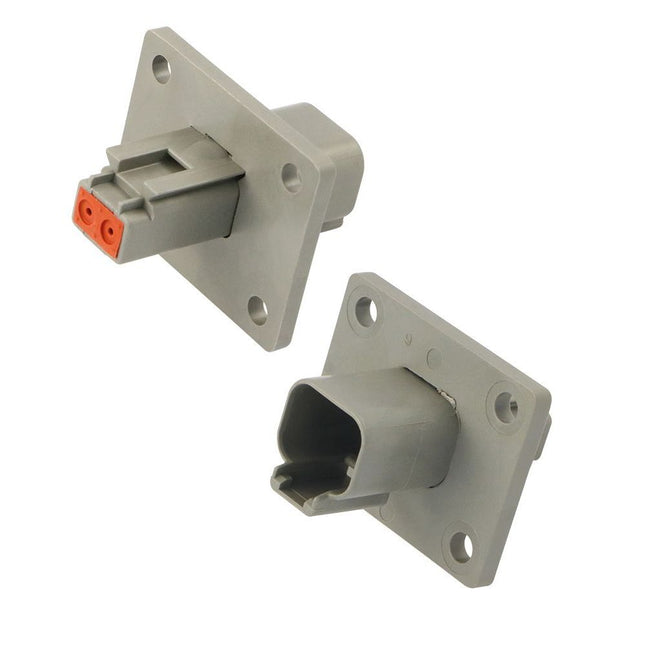 "Deutsch" Einbau-Steckdose - 2 pol.