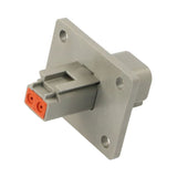 "Deutsch" Einbau-Steckdose - 2 pol. DT042PL012