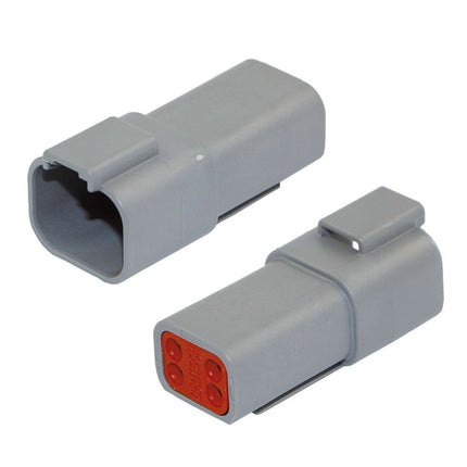 "Deutsch" Steckdose - 4 pol.