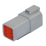 "Deutsch" Steckdose - 6 pol. DT046P