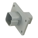 "Deutsch" Einbau-Steckdose - 6 pol. DT046PL012