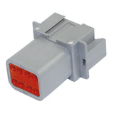 "Deutsch" Steckdose - 8 pol. DT048PA