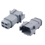 "Deutsch" Steckdose - 8 pol. mit Adapter DT048PAE008