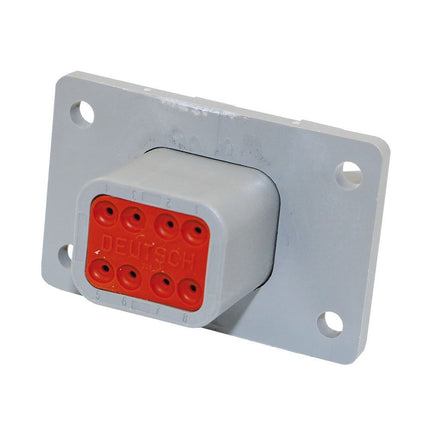 "Deutsch" Einbau-Steckdose - 8 pol.