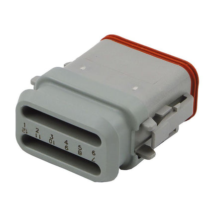 "Deutsch" Stecker - 12-pol mit Adapter