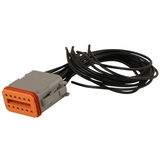 Stecker Typ "Deutsch" 12-pol., mit Kabel DT0612SA/K