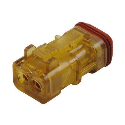 «Deutsch» Stecker - 2-pol transparent