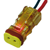«Deutsch» Stecker - 2-pol transparent DT062SDT