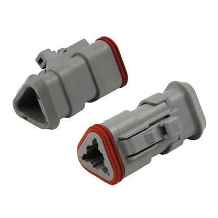 "Deutsch" Stecker - 3-pol mit Adapter