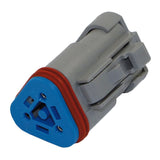 "Deutsch" Stecker - 3 pol. CAN-Bus 120 Ohm DT063SP006