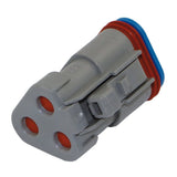 "Deutsch" Stecker - 3 pol. CAN-Bus 120 Ohm DT063SP006