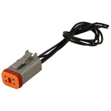 Stecker Typ "Deutsch" 4-pol., mit Kabel DT064S/K