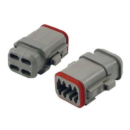 "Deutsch" Stecker - 8-pol mit Adapter