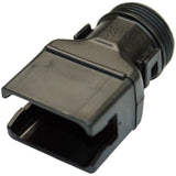 Deutsch DT-Wellrohradapter 180° 12-pol. DTB12S180