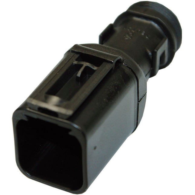 Deutsch DT-Wellrohradapter 180° 2-pol. DTB2P180
