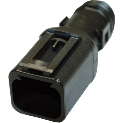 Deutsch DT-Wellrohradapter 180° 4-pol.