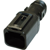 Deutsch DT-Wellrohradapter 180° 4-pol. DTB4P180