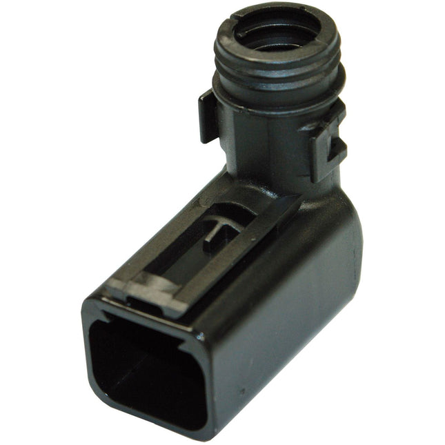 Deutsch DT-Wellrohradapter 90° 4-pol.