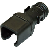 Deutsch DT-Wellrohradapter 180° 4-pol. DTB4S180