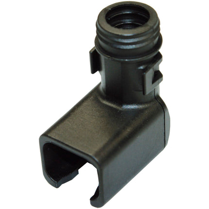 Deutsch DT-Wellrohradapter 90° 4-pol.