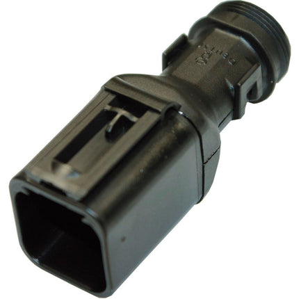 Deutsch DT-Wellrohradapter 180° 6-pol.