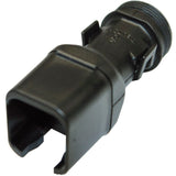 Deutsch DT-Wellrohradapter 180° 6-pol. DTB6S180