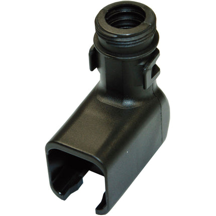 Deutsch DT-Wellrohradapter 90° 6-pol.