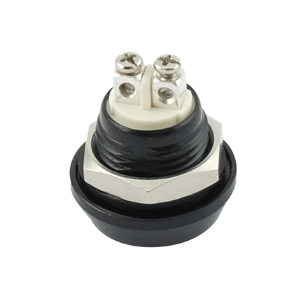 Drucktaster schwarz 0<-1