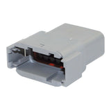 "Deutsch" Steckdose Mini - 12 pol. DTM0412PA