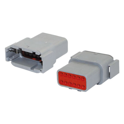 "Deutsch" Steckdose Mini - 12 pol.