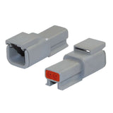 "Deutsch" Steckdose Mini - 2 pol. DTM042P