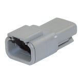 "Deutsch" Steckdose Mini - 3 pol. DTM043P