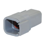 "Deutsch" Steckdose Mini - 6 pol. DTM046P