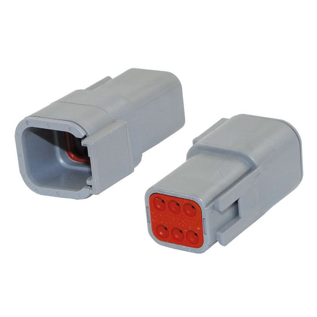 "Deutsch" Steckdose Mini - 6 pol.