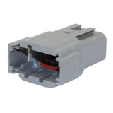 "Deutsch" Steckdose Mini - 8 pol. DTM048PA
