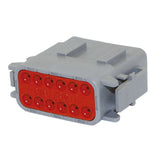 "Deutsch" Stecker Mini - 12 pol. DTM0612SA