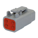 "Deutsch" Stecker Mini - 4 pol. DTM064S