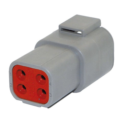 DTP "Deutsch" Steckdose 4-pol