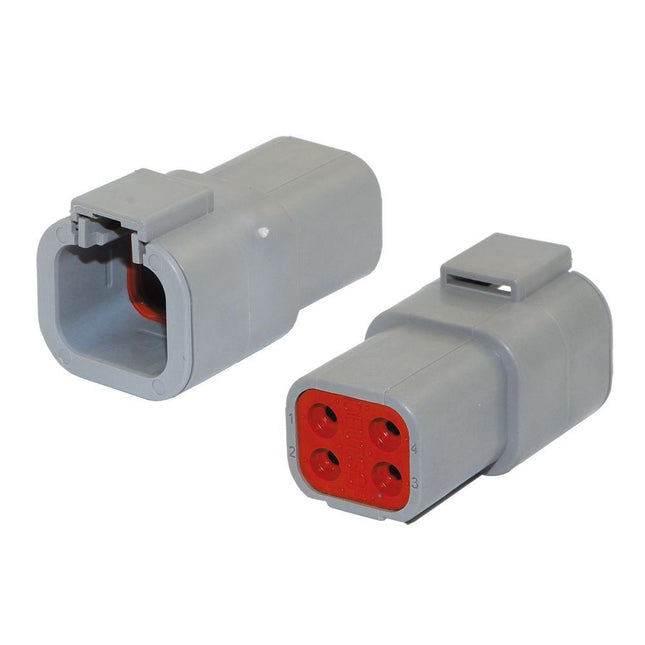 DTP "Deutsch" Steckdose 4-pol