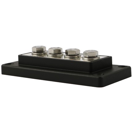 Masseverteiler 4-pol schwarz