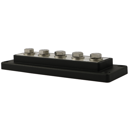 Masseverteiler 5-pol schwarz