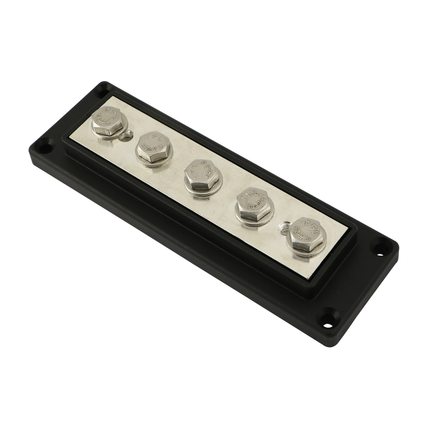 Masseverteiler 5-pol schwarz