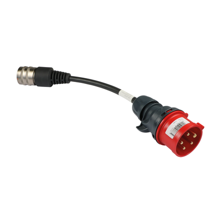 JUICE CONNECTOR Adapter CEE16, 3phasig rot