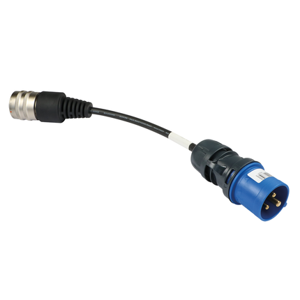 JUICE CONNECTOR Adapter CEE16, 1phasig blau